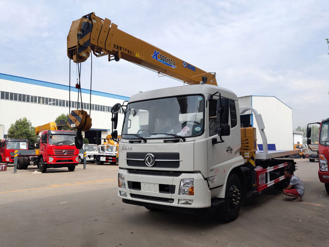 徐工吊機6.3噸東風(fēng)天錦清障隨車吊