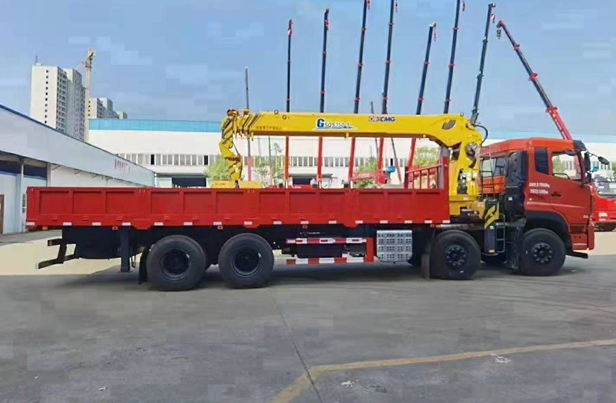 東風(fēng)天龍徐工14噸隨車吊 國六410馬力圖片展示2
