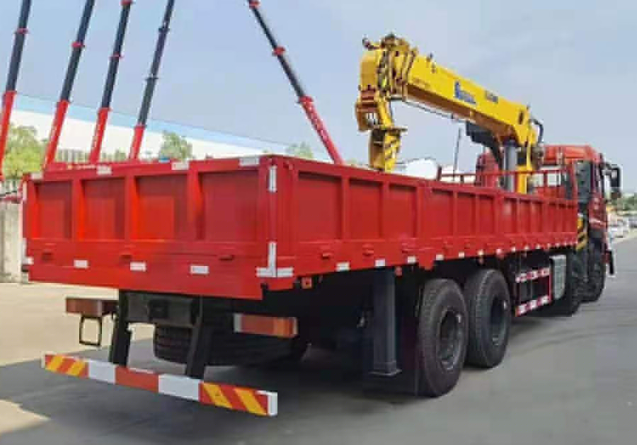 東風(fēng)天龍徐工14噸隨車吊